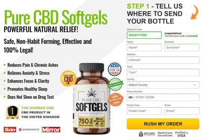 Pure CBD Softgels UK Review: Is There Any Side Effect?