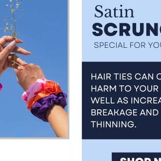 Discover the Best Satin Scrunchies Online Shop Now!