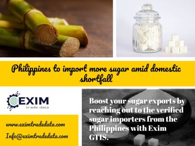 Philippines to import more sugar amid domestic shortfall.
Boost your sugar exports by reaching out of the verified sugar importers from the Philippines with Exim GTIS.
Visit here: https://eximtradedata.com/philippines-import-export-data
#philippinesimportexportdata
#philippinesimportdata
#philippinesexportdata
#globalimportexportdataprovider
#IndiaImportExportData
#importexportdata