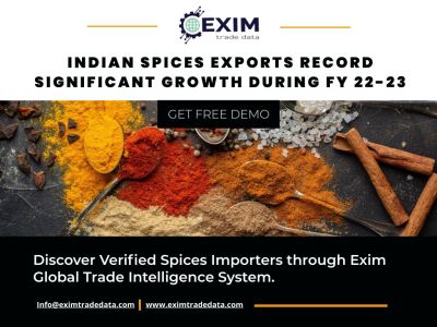 Indian Spices exports record significant growth during fy22-23
Discover verified spices importers through Exim global trade intelligence system.
Visit here: https://eximtradedata.com/india-import-export-data
#IndiaImportExportData
#IndiaImportData
#indiaexportdata
#globalimportexportdataprovider
#importexportdata