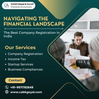 A private limited company registration in India creates a distinct legal entity with protection from limited liability. Following the guidelines established by the Ministry of Corporate Affairs is a requirement of this process. It is the best option for SMEs and startups as it provides tax advantages, finance access, and credibility. Board meetings, yearly filings, and tax responsibilities are examples of continuing compliance following registration.  Visit US: https://www.cabkgoyal.com/company-registration-in-india/