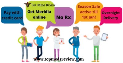 Buy Meridia at discounted prices online | FedEx

Meridia is a prescription medication used to treat obesity symptoms, weight loss, and weight maintenance. It affects chemicals in the brain that affect weight maintenance. Meridia can be taken alone or in combination with other medication.
To order Meridia online, visit: https://www.topmedsreview.com/product-category/buy-meridia-online/