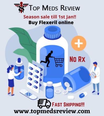 Buy Flexeril at discounted rates online | FedEx delivery for USA

Flexeril (cyclobenzaprine) relaxes your muscle, and it works by blocking nerve stimuli (or pain sensations) that sent to your brain. If you are going to buy Flexeril online, please read this medication guide carefully.

You can use Flexeril with a combination of physical therapy and rest to treat skeletal muscle conditions such as injury, pain, or spasms.
To order, visit: https://www.topmedsreview.com/product-category/buy-flexeril-online/