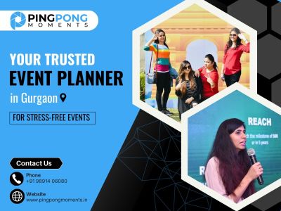 Pingpong Moments offers professional corporate event planning services in Gurgaon, specializing in creating memorable and impactful experiences. From conferences and seminars to team-building activities and product launches, our expert planners ensure every detail is covered. Trust Pingpong Moments for seamless event management that reflects your brand's vision and engages your audience effectively 

Visit US:  https://www.pingpongmoments.in/