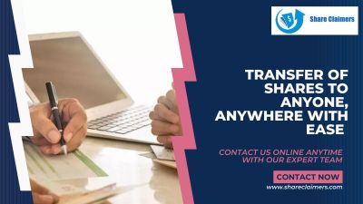 If your shares have been transferred to the IEPF, we can assist you in reclaiming them. Our skilled team handles all the necessary paperwork and legal processes to ensure a smooth recovery. Contact us today to start the process and efficiently retrieve your assets from the Investor Education and Protection Fund.

https://shareclaimers.com/transfer-of-shares/