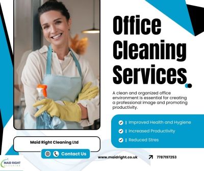 Maid Right Cleaning provides top-notch office cleaning services in Liverpool to keep your workplace sparkling clean. Our professional team specializes in tailored cleaning solutions that fit your schedule and requirements. From daily maintenance to deep cleaning, we ensure every corner of your office is spotless. Enjoy a healthier and more productive work environment with our reliable services. Choose Maid Right Cleaning for quality office cleaning services you can count on. Contact us today!


https://maidright.co.uk/office-cleaning-services/