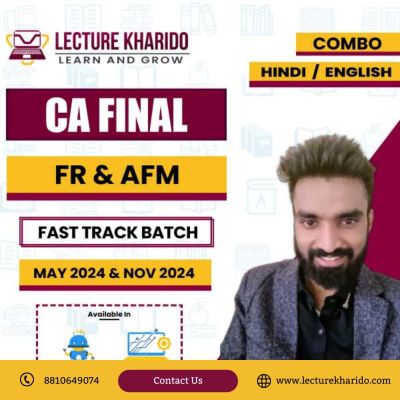 Achieve excellence in Financial Reporting with Pratik Jagati FR classes at Lecture Kharido. Our comprehensive programme is designed to provide you with a deep understanding of key concepts essential for your CA exams. Take your first step towards success in your CA career by enrolling today.



https://lecturekharido.com/product/ca-final-fr-regular-batch-by-ca-pratik-jagati-for-may-2024-nov-2024/