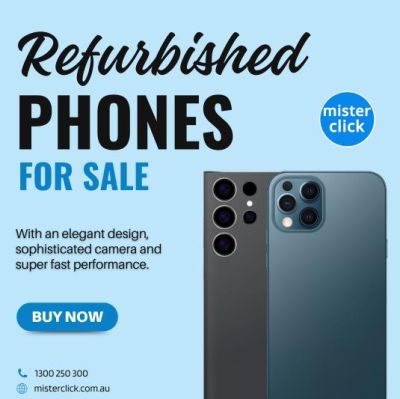 Looking to buy a refurbished iPhone? Shop at Mister Click for high-quality, certified pre-owned iPhones at great prices. Our refurbished iPhones undergo extensive testing to ensure they work like new, offering you a premium smartphone experience without the premium price tag. Whether you’re after the latest model or a previous generation, we have the iPhone you need. Buy with confidence and enjoy a top-notch device at an unbeatable price from Mister Click today.

https://misterclick.com.au/collections/apple