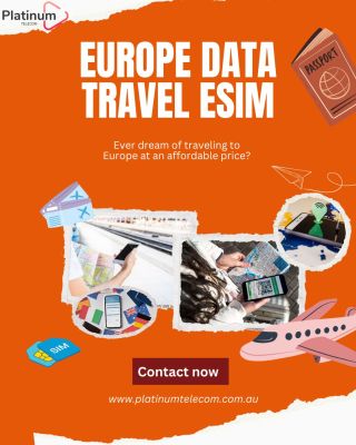 Stay connected across Europe with Platinum Telecom’s Europe Data Travel eSIM. Enjoy reliable internet access in multiple European countries, including the UK, France, and Germany. With fast data speeds and affordable pricing, Platinum Telecom makes roaming easy. No need to swap SIM cards or deal with high roaming charges—just activate your eSIM and stay connected from start to finish. Explore Europe with ease and convenience by choosing Platinum Telecom for your Europe Data Travel eSIM.


https://platinumtelecom.com.au/product/europe-roaming-esim-40-areas/