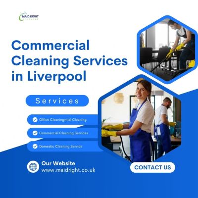 Maid Right Cleaning Ltd provides expert commercial cleaning services in Liverpool to keep your workplace clean and professional. Our experienced team offers flexible cleaning schedules, from daily office cleaning to specialized services like carpet and window cleaning. We use high-quality equipment and eco-friendly products to ensure a thorough clean every time. Choose Maid Right Cleaning Ltd for commercial cleaning solutions that enhance the appearance of your business. Get in touch with us for reliable, affordable cleaning.



https://maidright.co.uk/