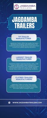 Largest Trailer Manufacturer – Choose Jagdamba Trailers for Excellence!