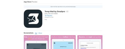 Temp Mail? Forget it, try Temp Gmail now. Protect yourself from spam, malware and trade user information by using disposable email or fake email of SMAILPRO
visit us :- https://apps.apple.com/us/app/temp-mail-by-smailpro/id6444113397